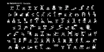 BD Micron Robots Font