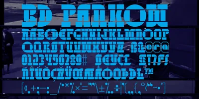 BD Pankow Font