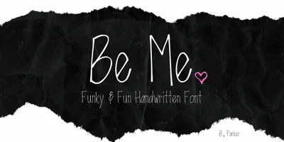 Be Me Font