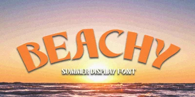 Beachy Font