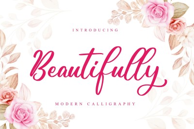 Beautifully - Wedding Font