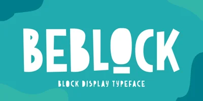 Beblock Font
