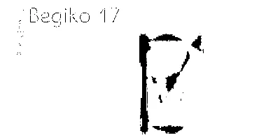Begiko 17 Font
