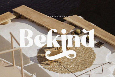 Bekind - Modern & Retro Font Free Download
