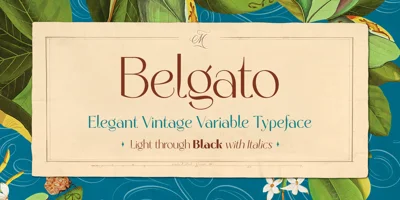 Belgato Font