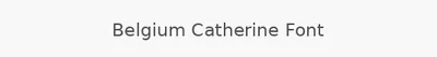 Belgium Catherine Font