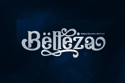 Belleza - Modern Decorative Serif Font