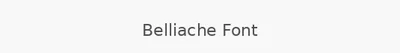 Belliache Font