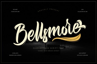Bellsmore Brush Script Font