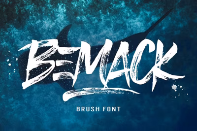 Bemack Brush Font Free Download