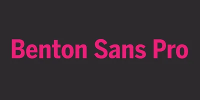 Benton Sans Pro Font