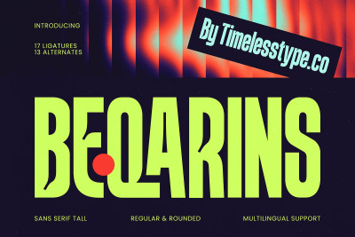 Beqarins Sans Serif Tall Font