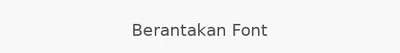 Berantakan Font