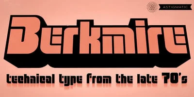 Berkmire AOE Font
