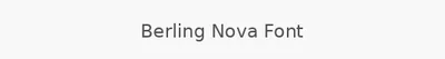 Berling Nova Font