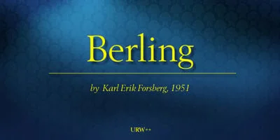 Berling Font