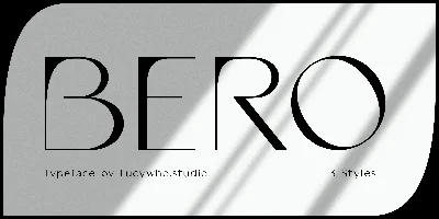 Bero Font