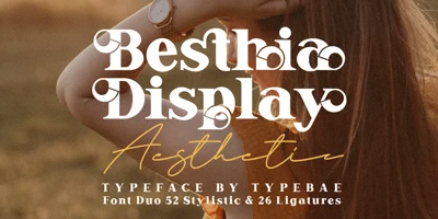 Besthia Display Font