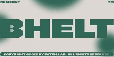Bhelt Font