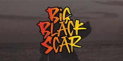 Big Black Scar Font