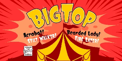 Big Top Font