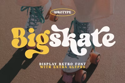 Bigskate - Vintage Retro Font Free Download