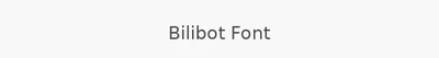 Bilibot Font
