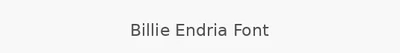 Billie Endria Font