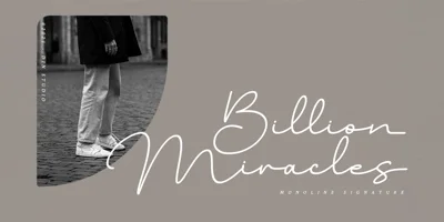 Billion Miracles Font