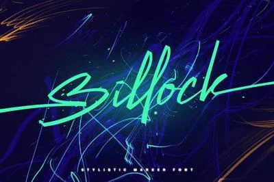 Billock Script font