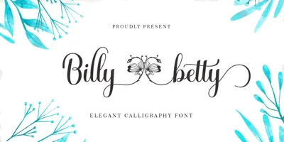 Billy Betty Font