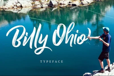 Billy Ohio Typefac Free Font Font