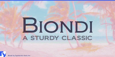Biondi Font