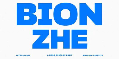Bionzhe Font
