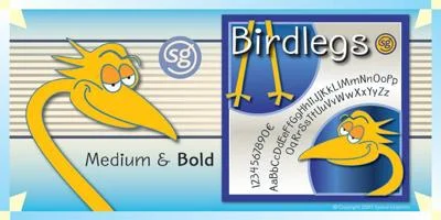 Birdlegs SG Font