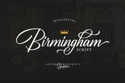 Birmingham - Signature Script Font Free Download