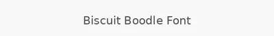 Biscuit Boodle Font