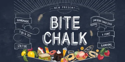 Bite Chalk Font
