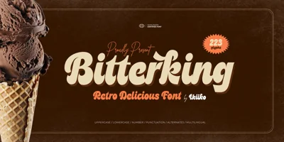 Bitterking Font