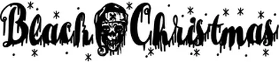 Black Christmas Font