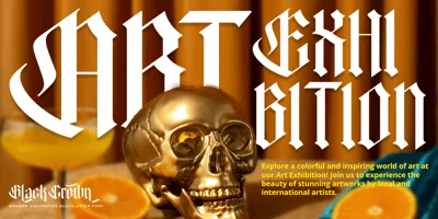 Black Crown Font