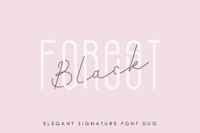 Black Forest Font