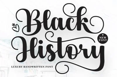 Black History Font