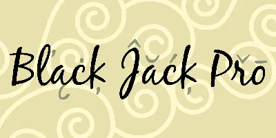 Black Jack Pro Font