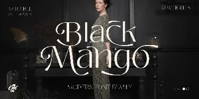 Black Mango Font Free Download