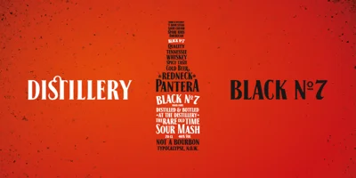 Black No.7 Font