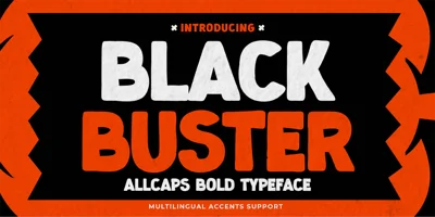 Blackbuster Font