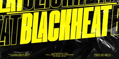 Blackheat Font