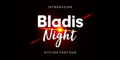 Bladis Night Font