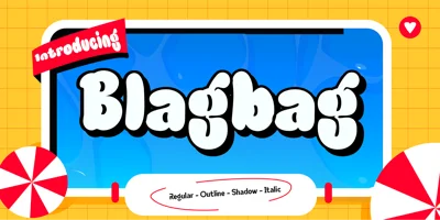 Blagbag Font
